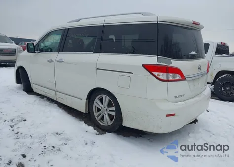 2011 Nissan Quest Sl from USA, damaged, VIN JN8AE2KP4B9005345